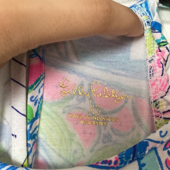 COPY - Lilly Pulitzer Wish You We’re Here Romper - Picture 3 of 3